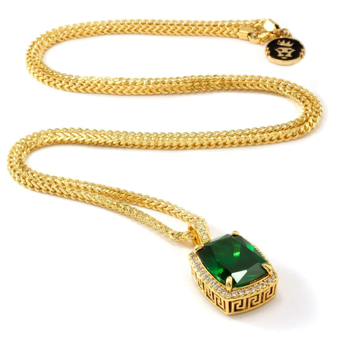 EMERALD CROWN JULZ NECKLACE