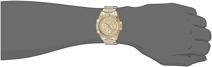 Men's Crystal Embellished Analog Watch