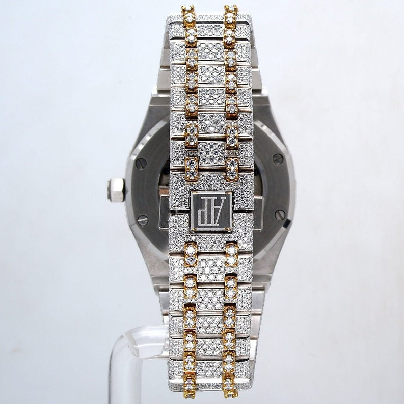 AP Tourbillion Self Winding moissanite watch